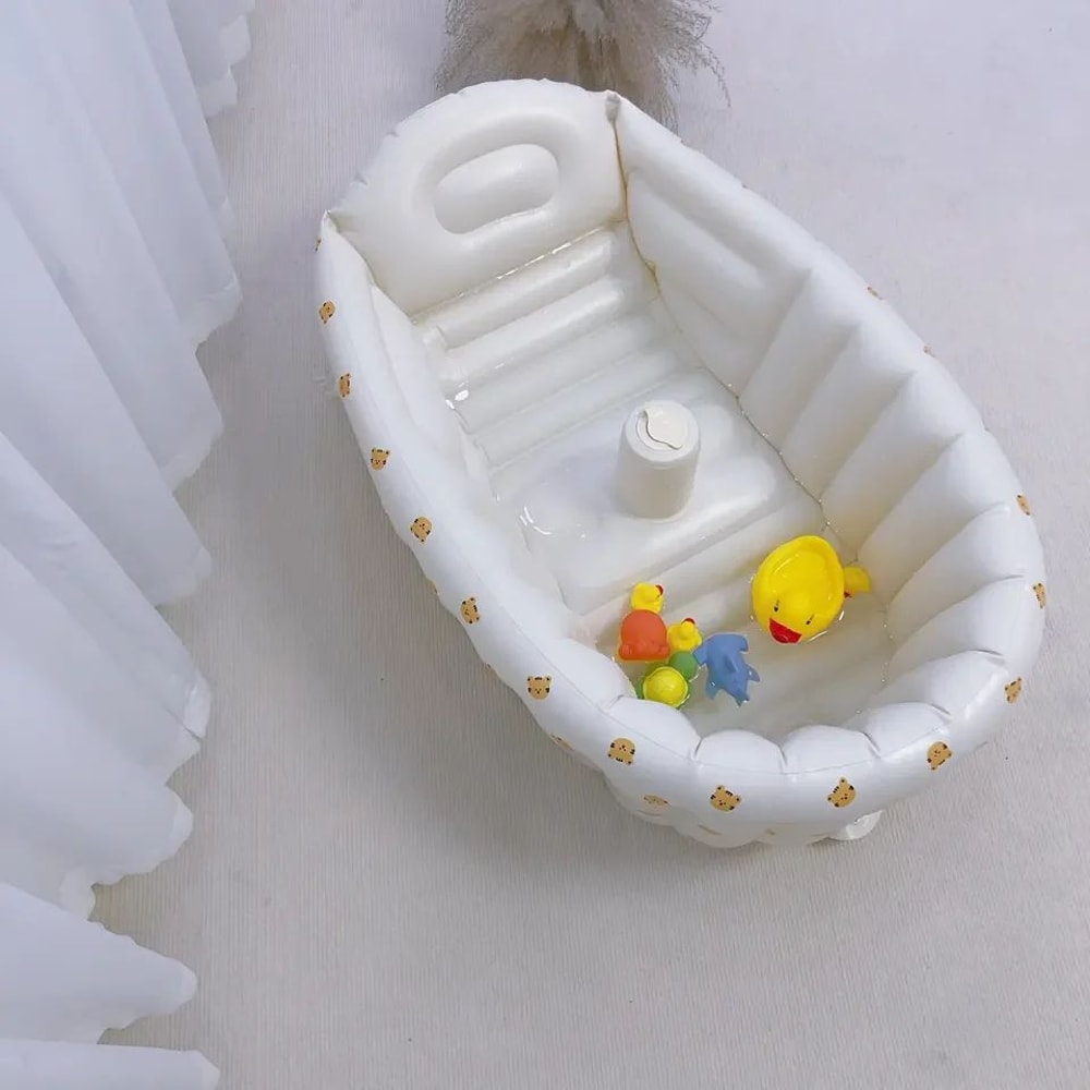 Portable Baby Inflatable Bathtub Swimming Pool For Newborns And Toddlers 4