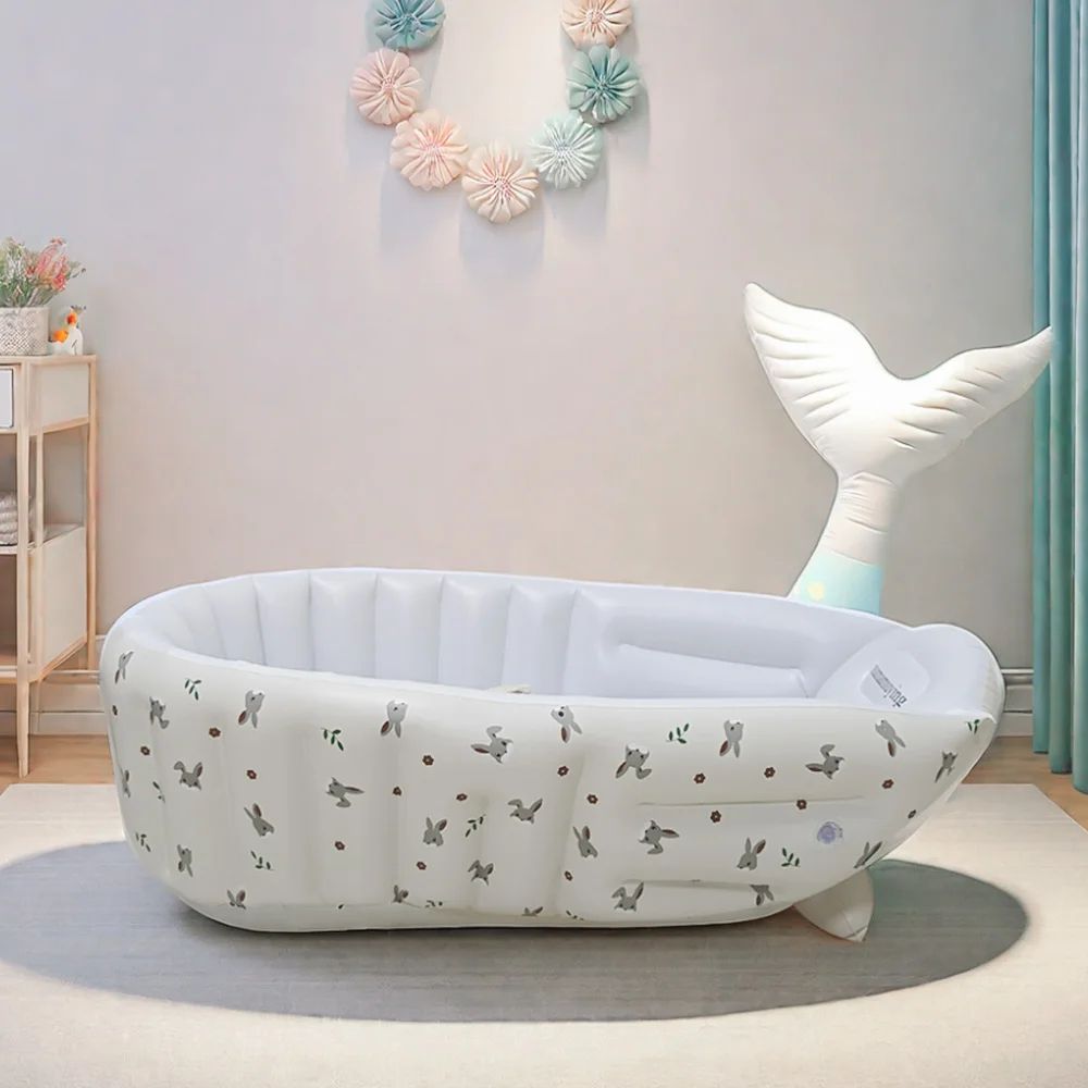 Portable Baby Inflatable Bathtub Swimming Pool For Newborns And Toddlers 10