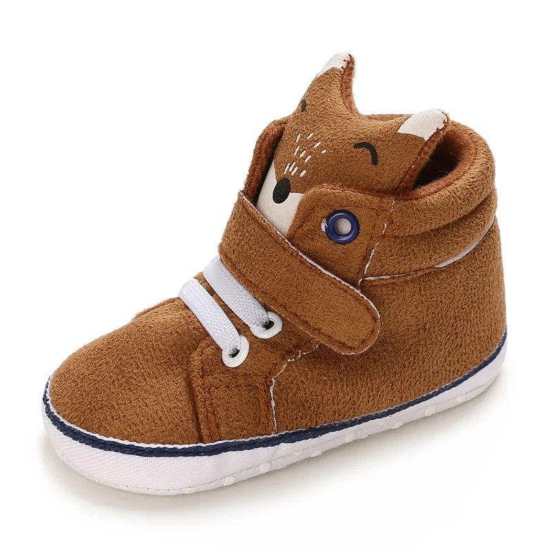Soft Sole Baby First Walker Shoes Cute Infant Canvas Sneakers For Boys Girls 4