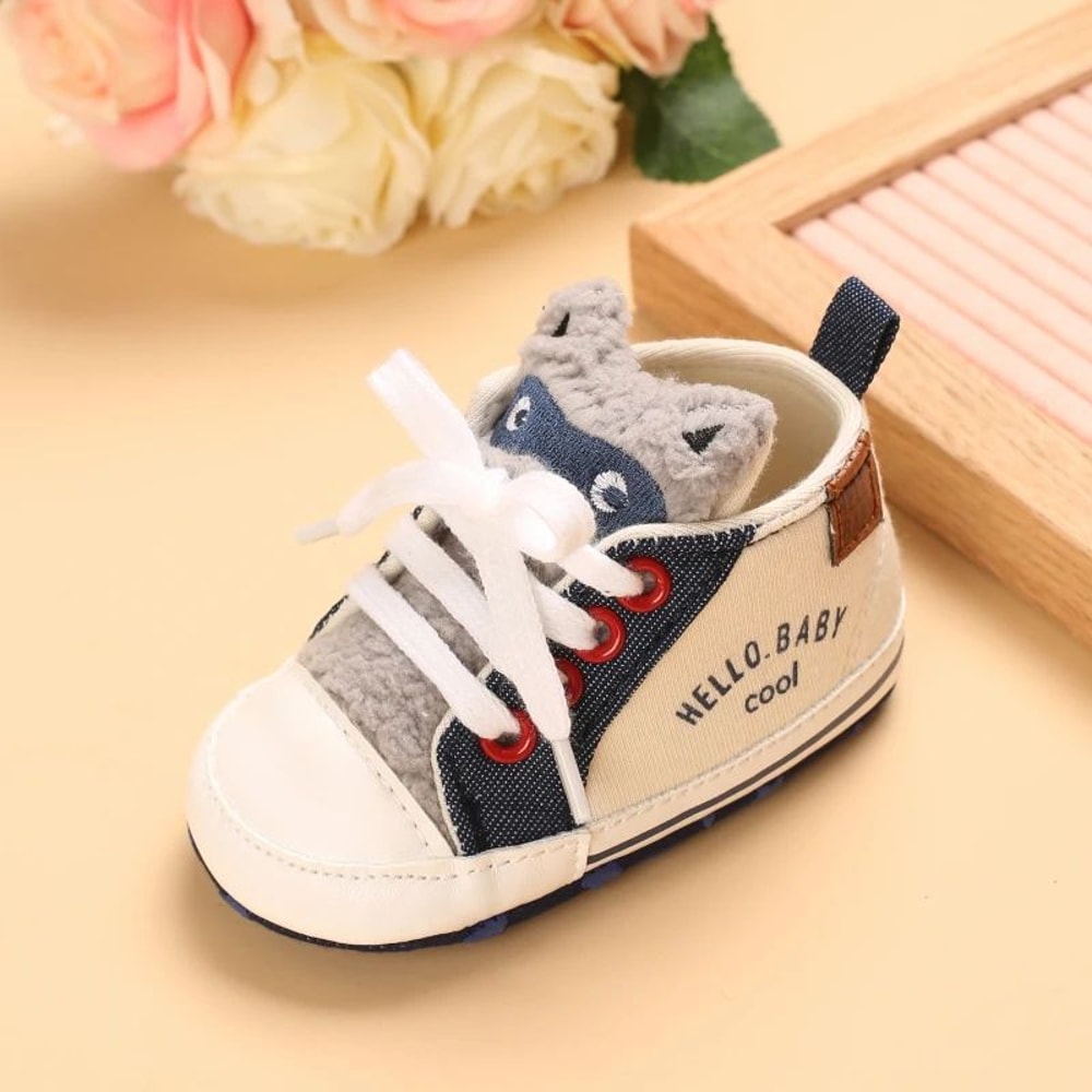 Soft Sole Baby First Walker Shoes Cute Infant Canvas Sneakers For Boys Girls 10