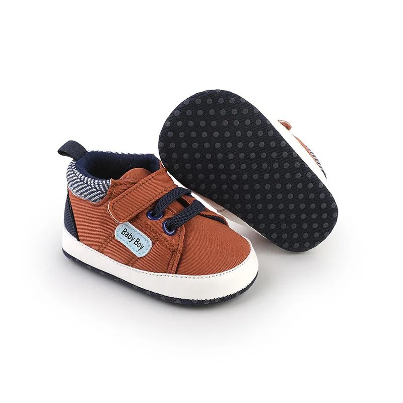Soft Sole Baby Walking Shoes NonSlip Infant First Walker Canvas Sneakers 7