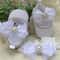 Elegant Pearl Christening Baby Shoes For Newborns 03 Months 0