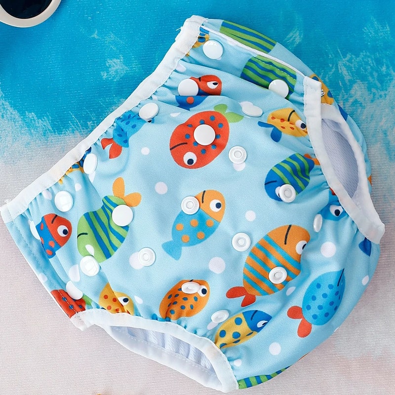 Kangobaby Reusable Baby Swim Diaper Adjustable Washable Swim Pants 0