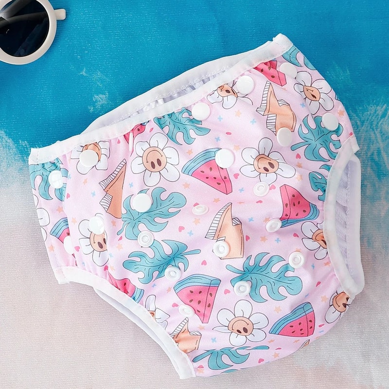 Kangobaby Reusable Baby Swim Diaper Adjustable Washable Swim Pants 15