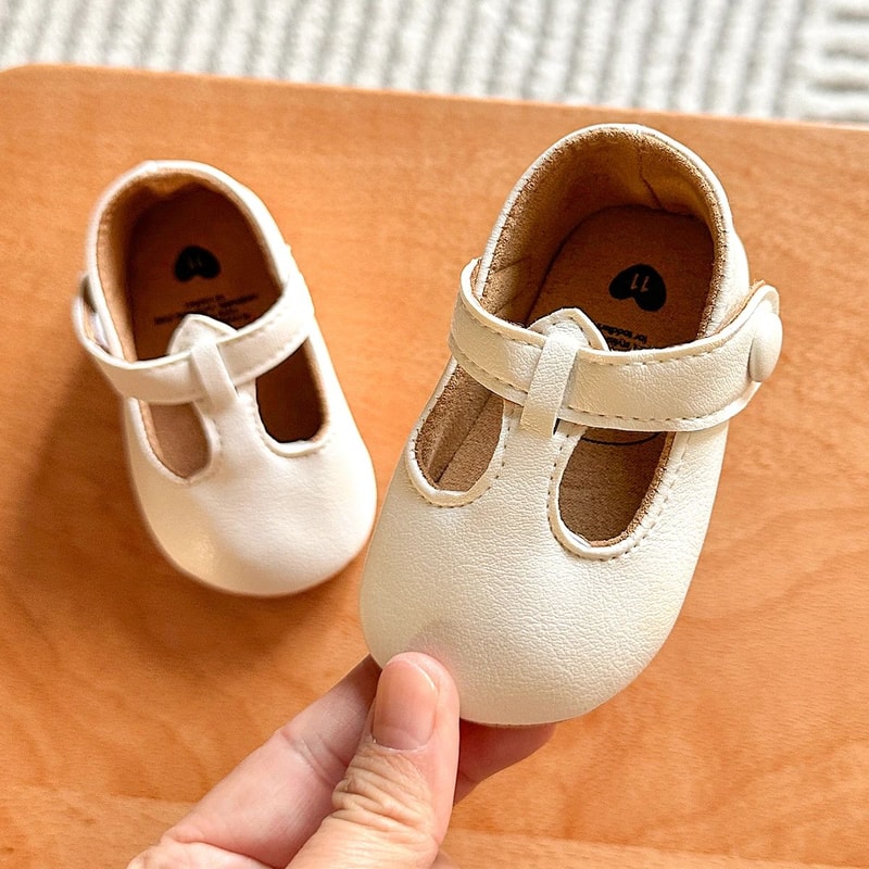 Princess Soft Sole Baby Girl Crib Shoes NonSlip First Walker Comfort For Toddlers 2