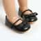 Elegant Baby Girl Mary Jane Shoes With Bow Soft Infant First Walker Flats 5