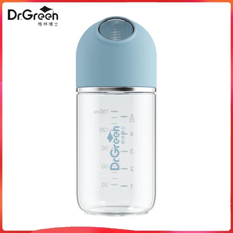 Premium Borosilicate Glass Baby Bottle With Wide Mouth For Newborn Feeding 5