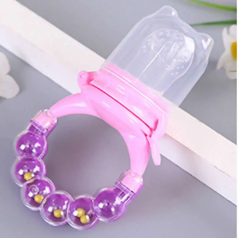 Baby Fruit Feeder Pacifier Silicone Teething Toy For Safe SelfFeeding 6
