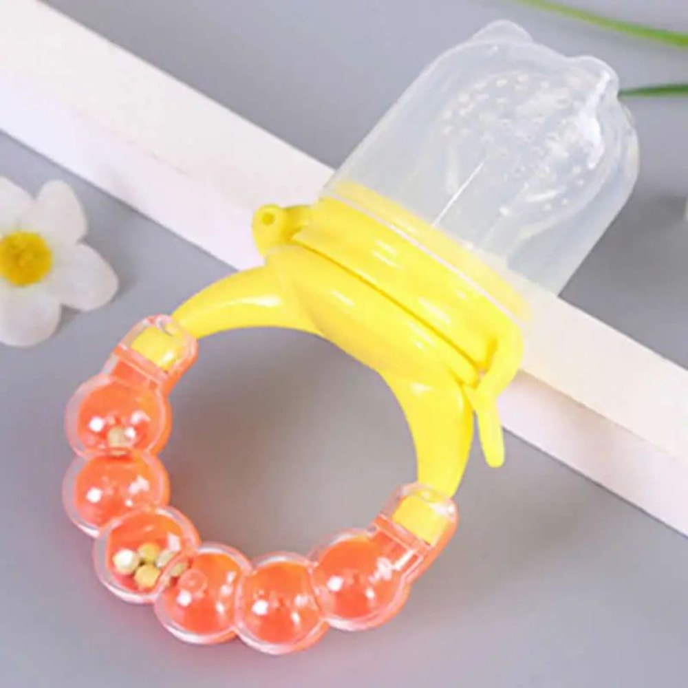 Baby Fruit Feeder Pacifier Silicone Teething Toy For Safe SelfFeeding 7