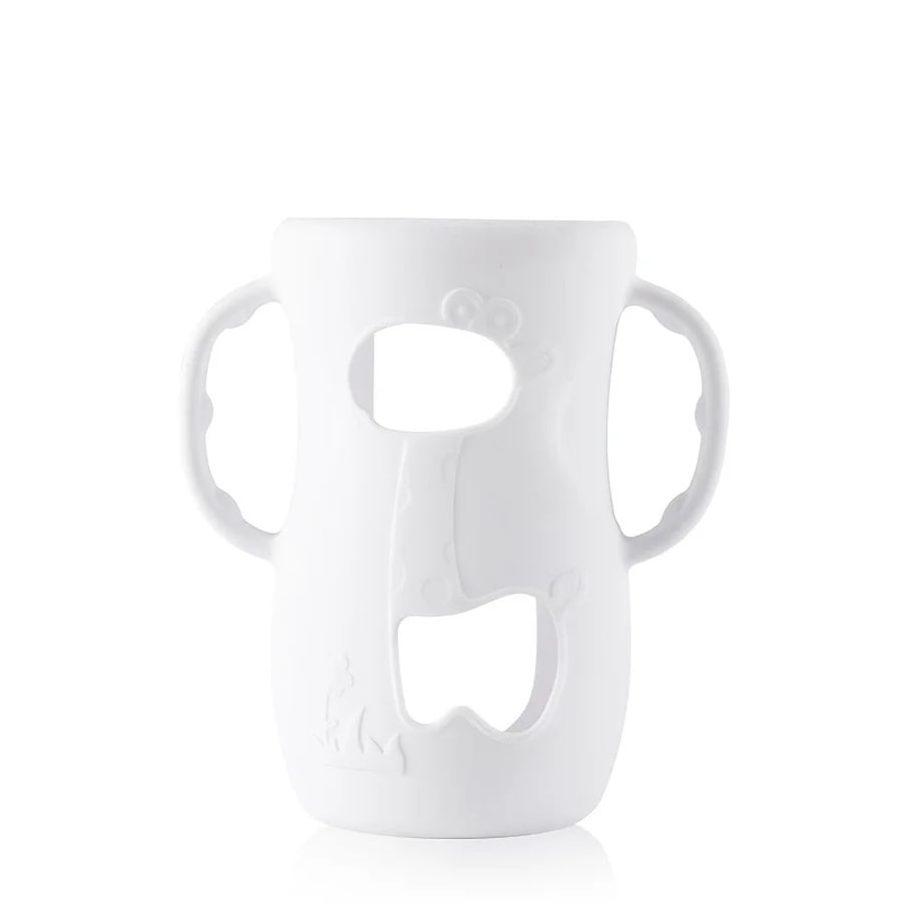 ComfortGrip Baby Bottle Sleeve With Handle For Wide Neck Feeding Bottles 6