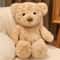 Curly Brown Teddy Bear Plush Soft Stuffed Bear Toy For Kids Cozy Room Decor 2
