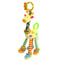 SnuggleBell Plush Giraffe Baby Rattle Teether Toy 6