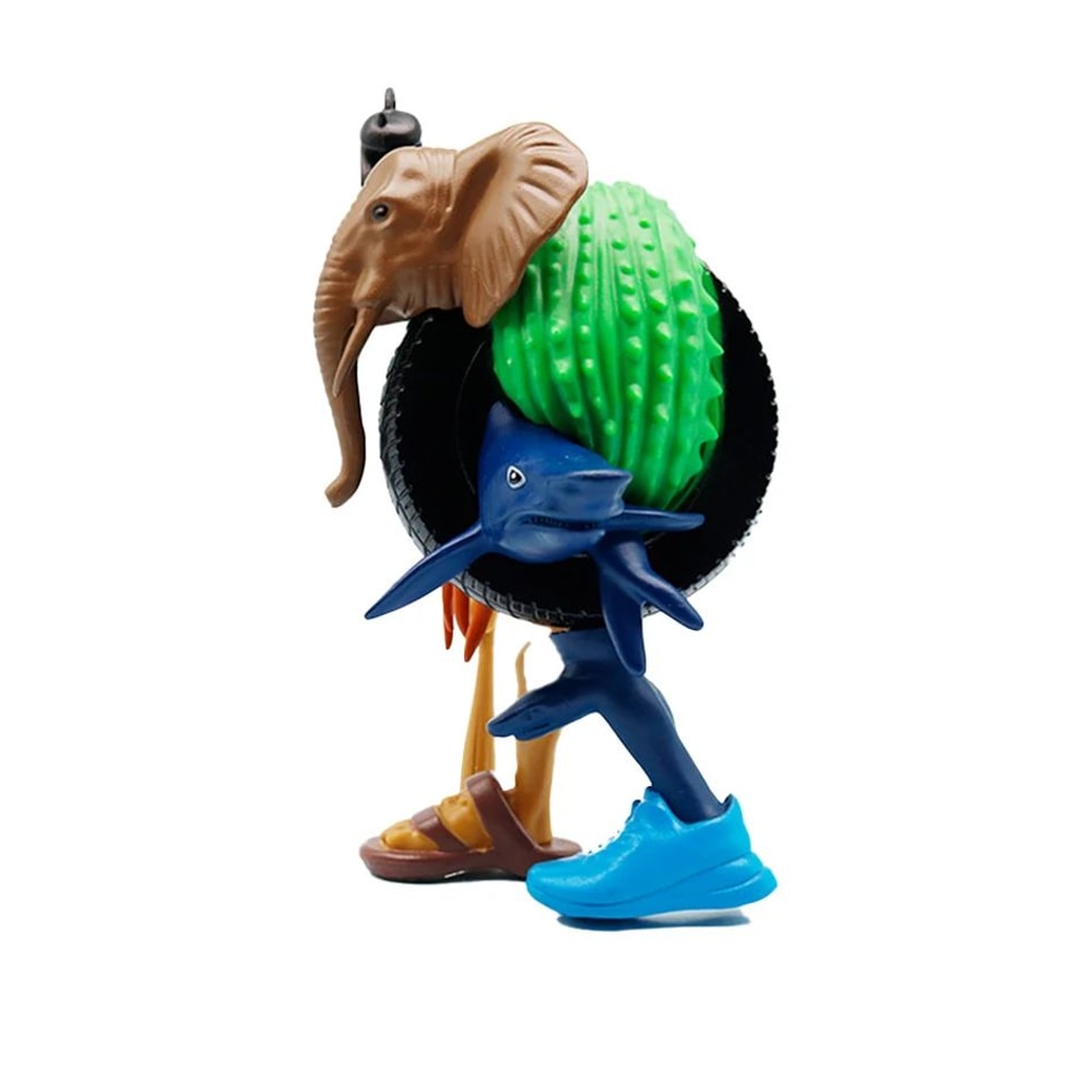 Italian Brainrot Figure Collectible Tung Tung Tung Sahur Tralalero Tralala Desktop Ornament Toy 1