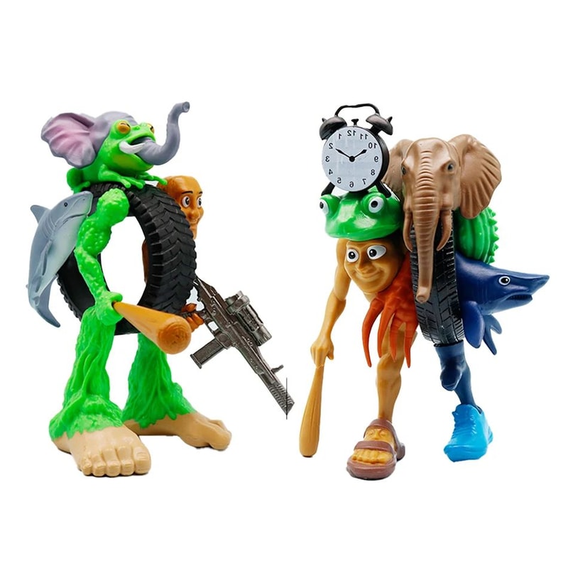 Italian Brainrot Figure Collectible Tung Tung Tung Sahur Tralalero Tralala Desktop Ornament Toy 8