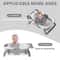 FoldEase Collapsible Baby Bathtub With Thermometer Floating Cushion 2