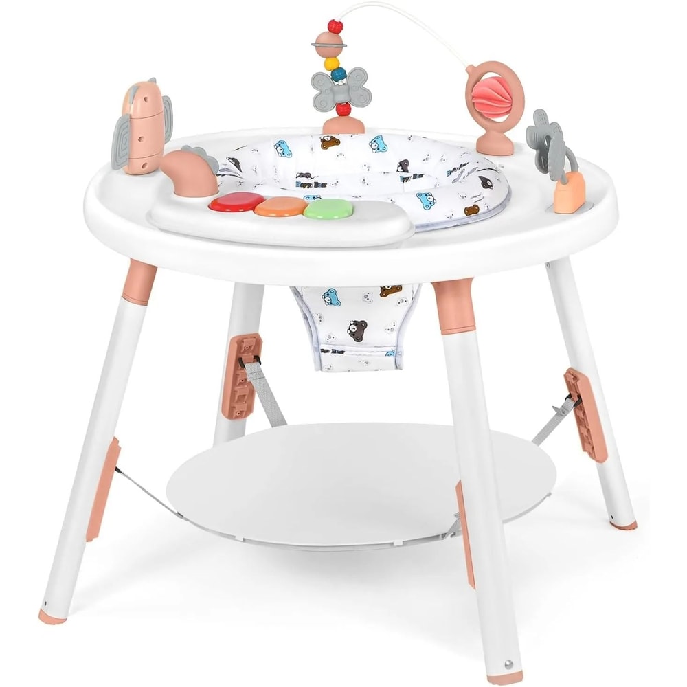 3in1 Baby Activity Center With 360 Rotating Seat Interactive Toys 0