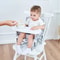 Portable Foldable Baby Dining Chair With Tray And Safety Belt For Travel Outdoor Use 1