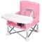 Portable Foldable Baby Dining Chair With Tray And Safety Belt For Travel Outdoor Use 6