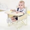 HighGrow Adjustable Baby High Chair With Footrest Detachable Cushion 0