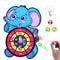 Cartoon Animal Kids Dart Board With Sticky Balls Indoor Outdoor Toss Game 0