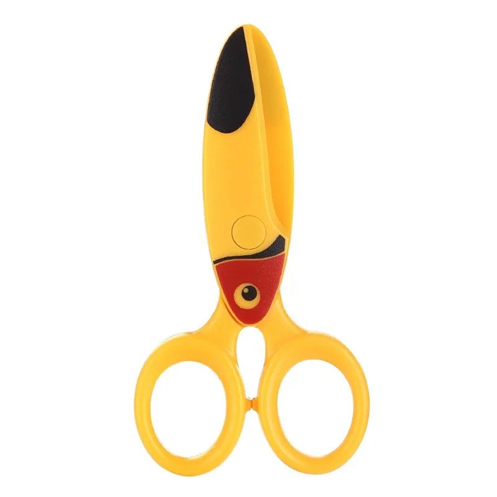 SoftGrip Kids Safety Scissors Preschool Training Scissors For Safe Creative Learning 8