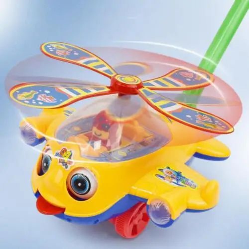 Interactive Baby Walker Push Toy Plane Toddler Push Toy Walker Learning Walking Toy 8