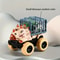 Pull Back Dinosaur Truck Toy With Dino Figures Interactive Dino Transport Truck Toy For Kids 8