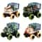 Pull Back Dinosaur Truck Toy With Dino Figures Interactive Dino Transport Truck Toy For Kids 10