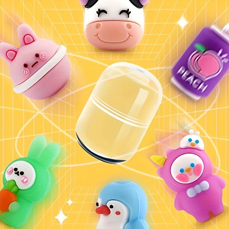 Mini Capsule Vending Machine Surprise Egg Toy Kids Blind Box Dispenser Fun Game 5