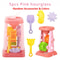 Kids Beach Toy Set Sand Play Kit With Bucket Wheel Molds For Outdoor Fun 7