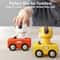 Press Go Animal Racing Cars Toddler Push Car Toy Set For Babies 13 5