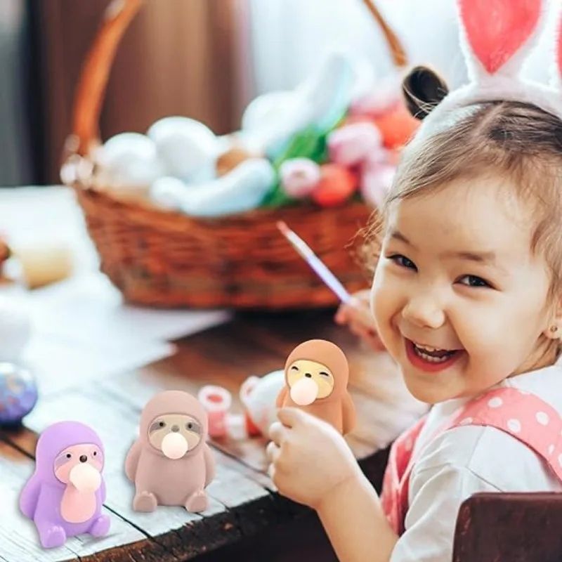 Cute Squishy Stress Relief Toy Soft Sensory Fidget Ball For Anxiety Fun 5