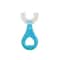 UShaped Kids Toothbrush 2Pack 360 Silicone Baby Training Toothbrush For Gentle Easy Cleaning 4