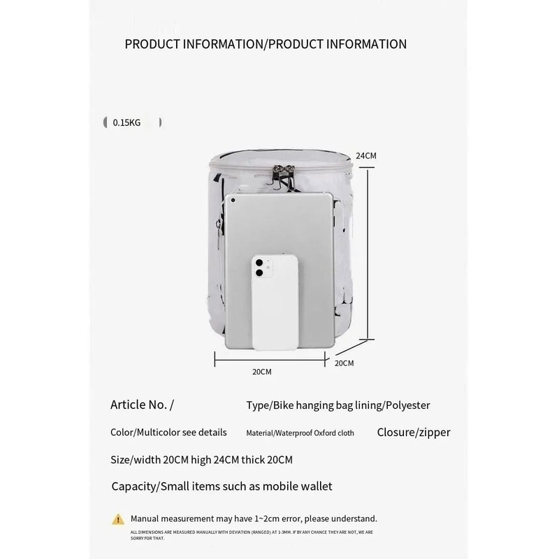 Portable Stroller Organizer Bag With Bottle Holders Smart Storage 4