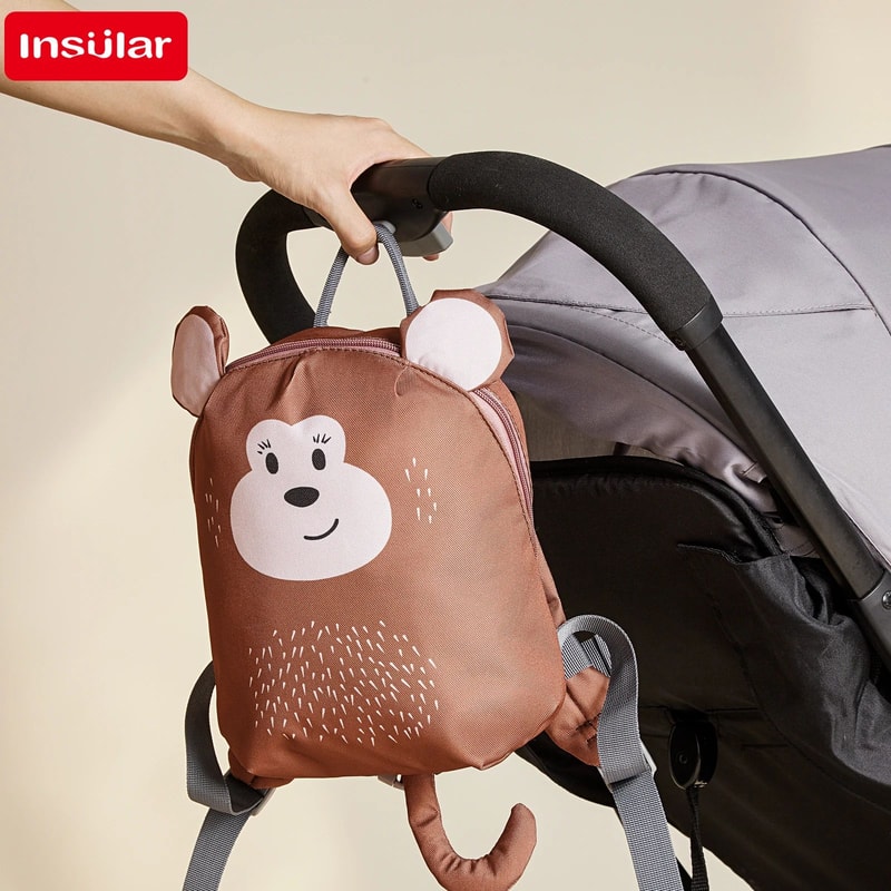 Cute Animal Canvas Kids Backpack For Kindergarten And Daily Adventures 2