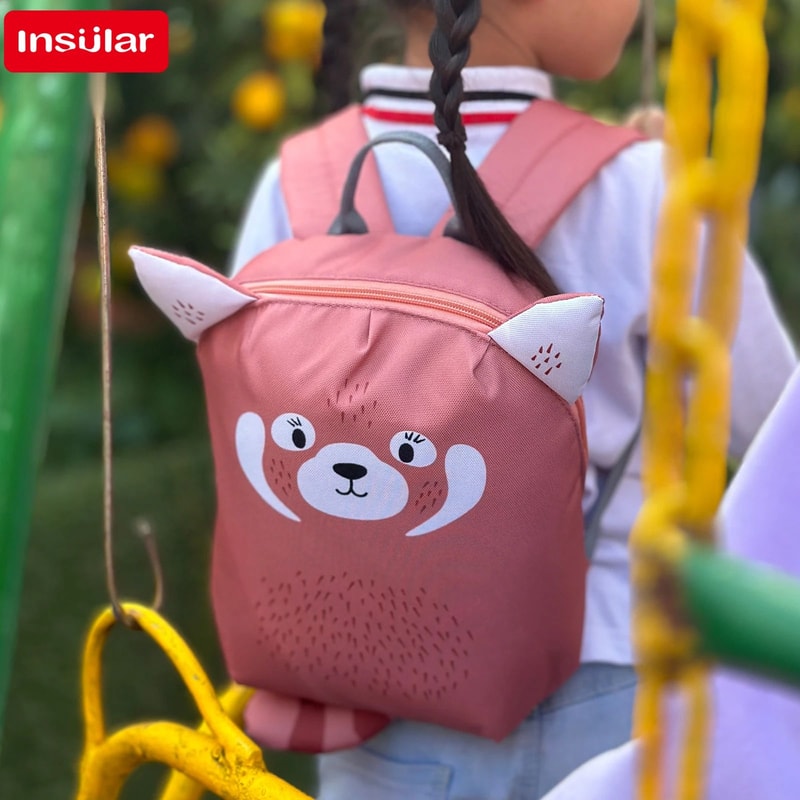 Cute Animal Canvas Kids Backpack For Kindergarten And Daily Adventures 3
