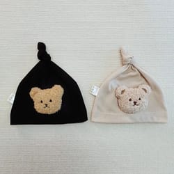 cozy bear newborn baby hat soft baby beanie for photos and everyday snuggles