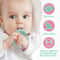 Cartoon Animal Baby Teether Set Soft Silicone Teething Toy Rings For Infant Gum Relief 3Pack 3
