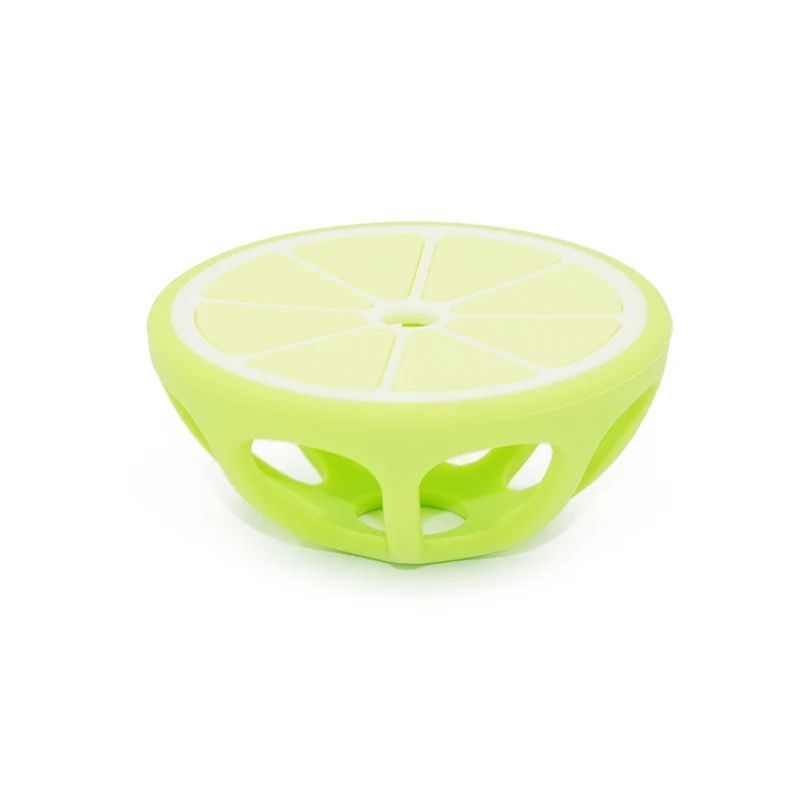 Fruit Shape Silicone Baby Teether For Gentle Gum Relief Sensory Play 6