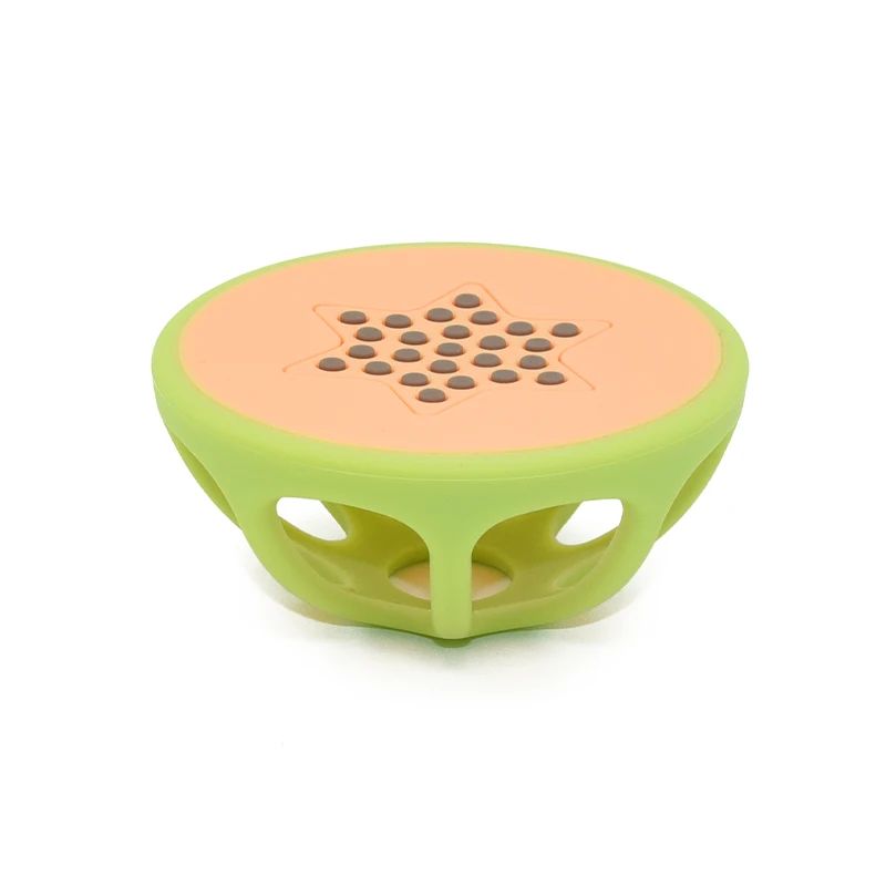 Fruit Shape Silicone Baby Teether For Gentle Gum Relief Sensory Play 9