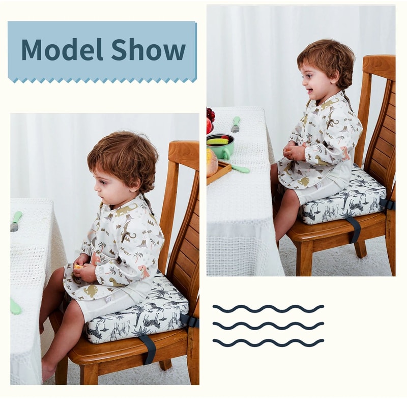 CozyLift Adjustable Kids Booster Seat Cushion For Dining Table 1