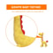 MamiJoy Silicone Giraffe Baby Teether BPAFree Soothing Teething Toy 4