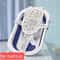 Adjustable AntiSlip Baby Bath Cushion Newborn Bath Support Seat 1