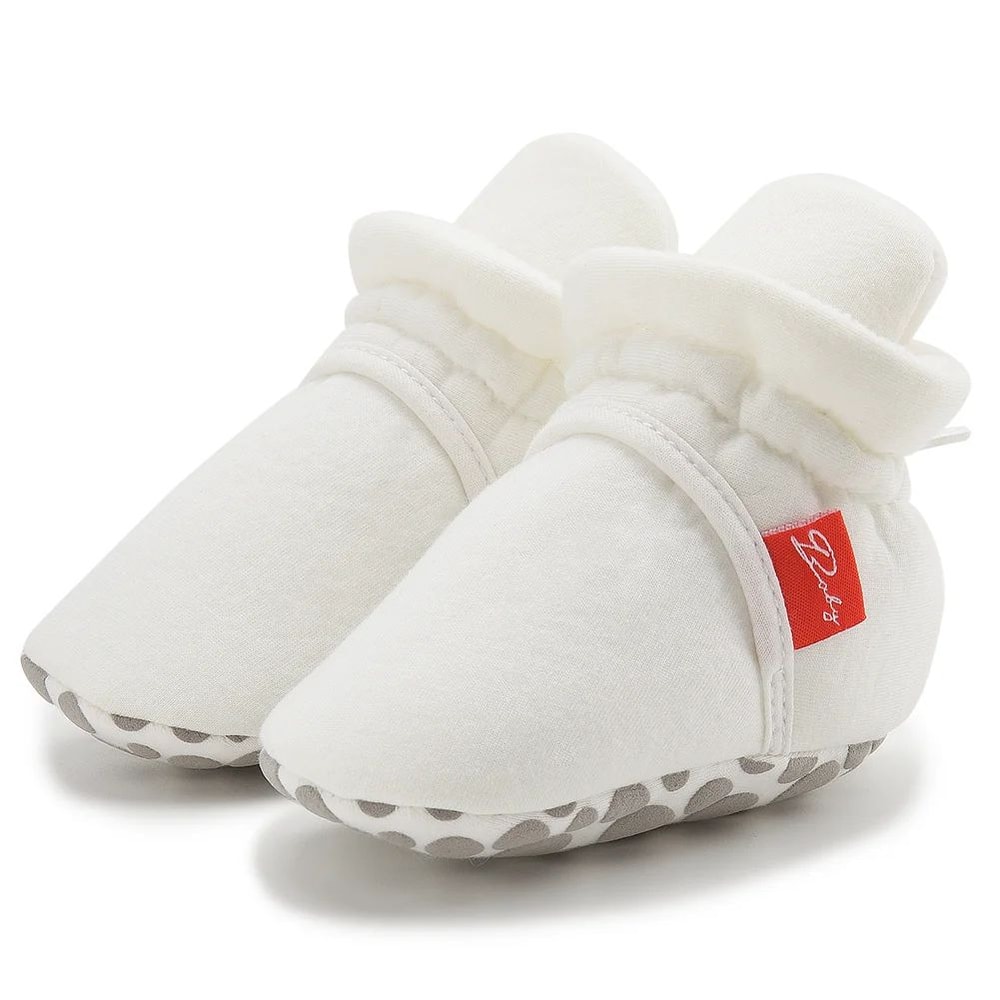 CozyGrip Winter Baby Booties Soft NonSlip First Walker Shoes 7
