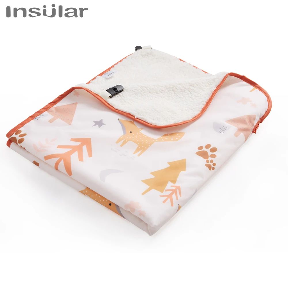 AllWeather Cozy Baby Stroller Footmuff Windproof Waterproof Infant Sleeping Bag Blanket 5
