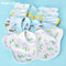 360 Muslin Baby Bibs Set Soft Absorbent Bandana Bibs For Newborns 0