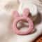 Carrot Bunny Silicone Baby Teether BPAFree Sensory Teething Toy For Infants 7