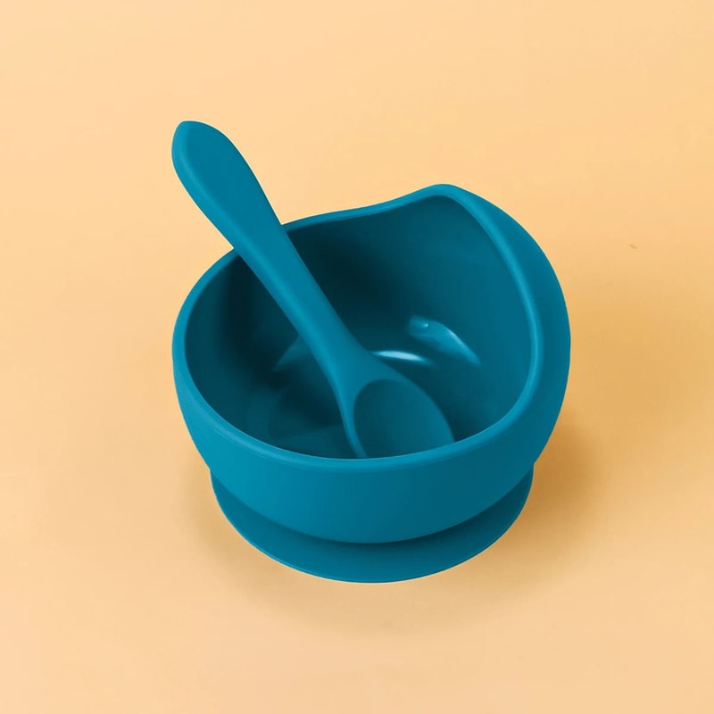 StayPut Silicone Suction Baby Bowls Set For Easy Selffeeding 9