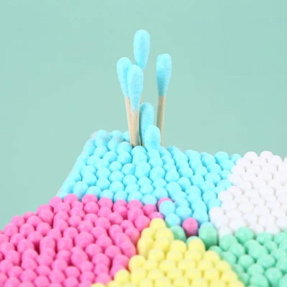 SoftCare DoubleEnded Cotton Swabs 500pcs Gentle Makeup Ear Cleaning Essentials 2