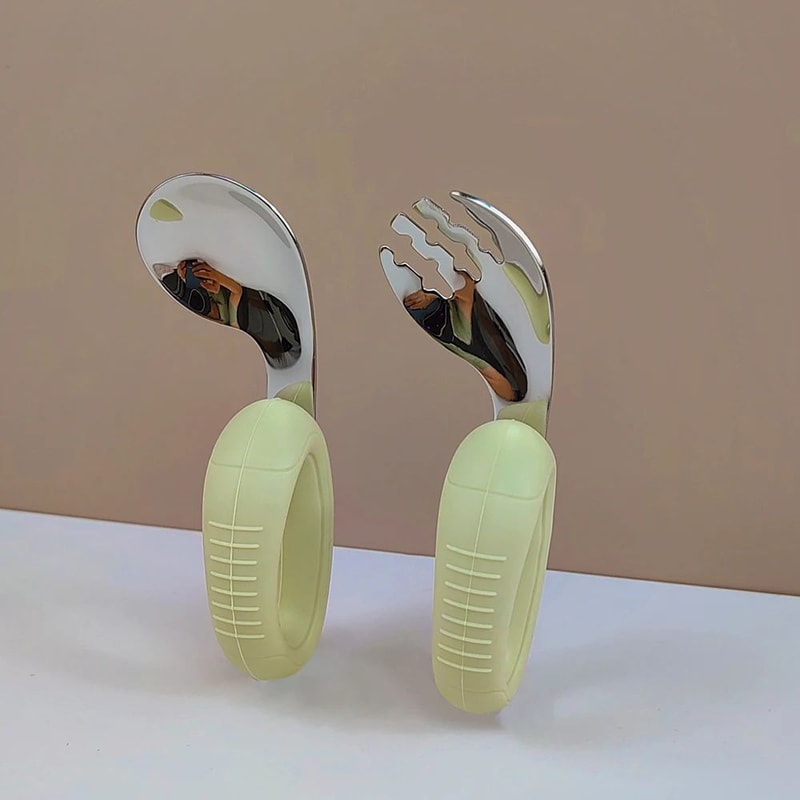 ErgoGrip Baby Training Fork Spoon Set 2